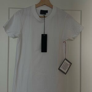 Naked & Famous Denim White Short Sleeve Tee